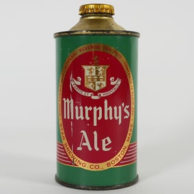 Murphy's Ale LOW PROFILE Cone Top Star Brewing BOSTON EXCEPTIONAL 174-17
