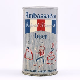 Ambassador Export Brewed Beer ZIP Top 33-13 EXCEPTIONAL