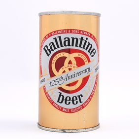 Ballantine 125th Anniversary Beer Lift Tab U-Tab Top 36-25