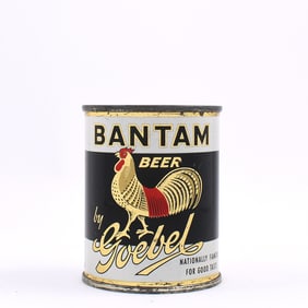 Bantam Beer by Goebel 8 Ounce Flat Top NO LIFE DETROIT 241-17