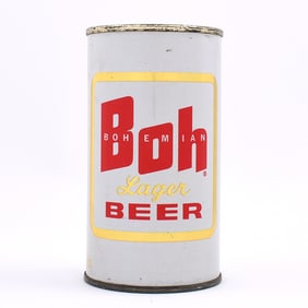 Boh Bohemian Lager Beer Flat Top BOSTON EXCEPTIONAL SCARCE