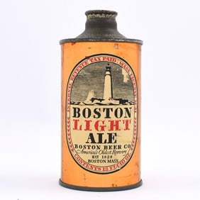 Boston Light Ale Cone Top 154-10 RARE CLEAN