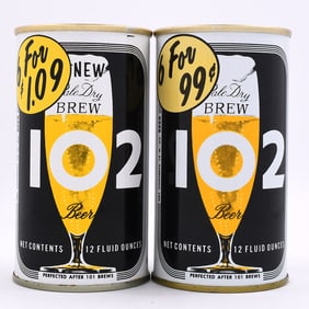 Brew 102 Beer Pull Tabs Lot of 2 Different