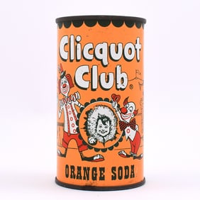 Cliquot Club Orange Soda Flat Top