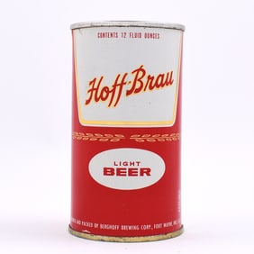 Hoff Brau Light Beer Flat Top 82-29