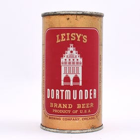 Leisys Dortmunder Brand Beer Flat Top CHICAGO 91-14