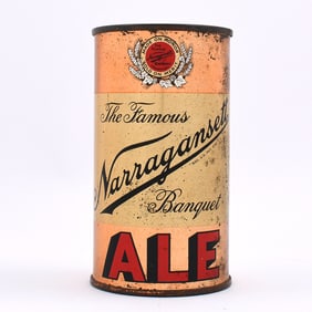 Narragansett Banquet Ale Instructional Flat Top 101-10 OI 550 R10 BETTER THAN BOOK