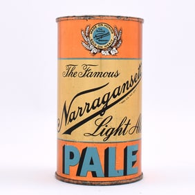 Narragansett Light Pale Ale Flat Top L101-14 EXCEPTIONAL