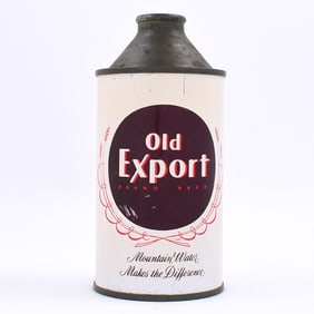 Old Export Brand Beer Cone Top 176-13