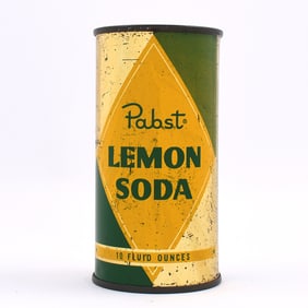 Pabst Lemon Soda 10 Ounce Flat Top