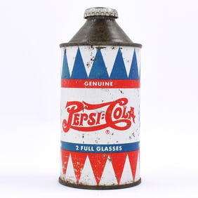 Pepsi Cola Double Dot Soda Cone Top