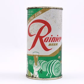 Rainier Jubilee 11 Ounce Flat Top SPECIAL CARE Green UNLISTED