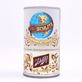 Schlitz Beer Foil Label Test Pull Tab 7 CITIES L242-1