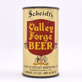Valley Forge Beer Instructional Flat Top METALLIC USBC 142-38 OI 832