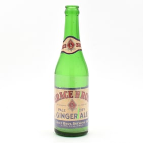 Grace Bros Pale Dry Ginger Ale Prohibition Era Bottle