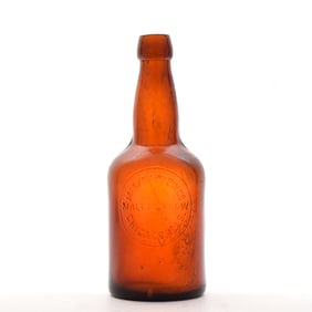 McAvoy Brew Co Malt Marrow Pre-Prohibition Bottle