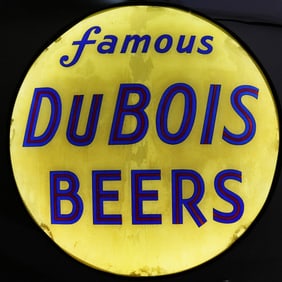 DuBois Famous Beers ROG Illuminated Sign