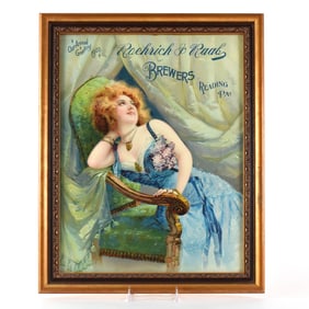 Roehrich and Raab Brewers 1903 Lithograph STUNNING