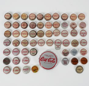 Coca Cola Cork-lined Early Crowns Lot EARLY AND WAR ERA RARE