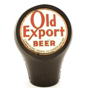 Old Export Beer 1940s Ball Tap Knob