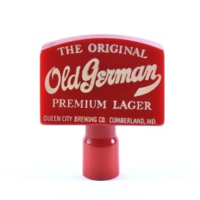Old German Premium Lager 1950s 2-Sided Plastic Tap Handle 2 of 2