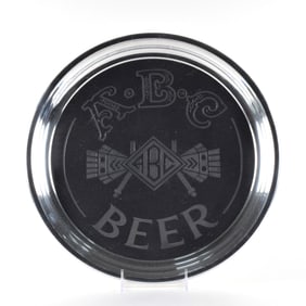 ABC Beer 1930s Aluminum Serving Tray