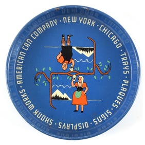 American Can Co 1930s Tip Tray
