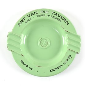 Art Van Rie Tavern 1930s Ash Tray