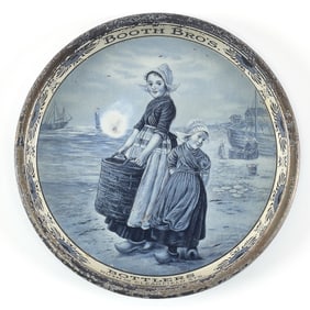 Booth Bros Bottlers Pre-Prohibition Tip Tray
