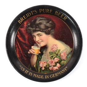 Breidts Pure Beer Pre-Prohibition Tip Tray THE INVITATION