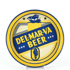 Del Mar Va Beer 1930s Serving Tray