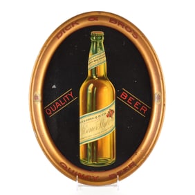 Dick and Bros Pilsener Pre-Prohibition Serving Tray
