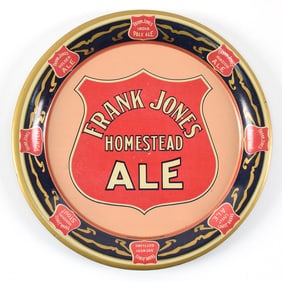 Frank Jones Homestead Ale Pre-Prohibition Tip Tray