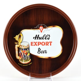Hulls Export Beer Lidded Stein Tray OUTSTANDING