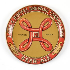 Hupfel Brewing Pre-Prohibition Tip Tray