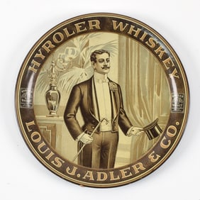 Hyroler Whiskey Pre-Prohibition Tip Tray
