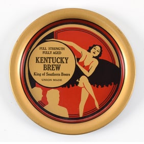 Kentucky Brew Beer 1930s Tip Tray