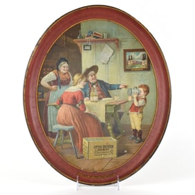 Otto Huber Brewery Pre-Prohibition Serving Tray