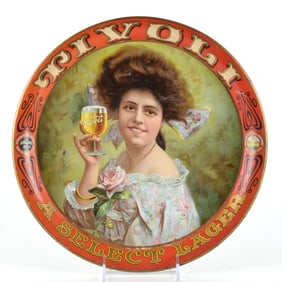 Tivoli Select Lager Pre-Prohibition Serving Tray