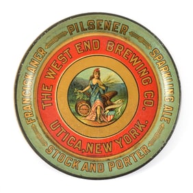 West End Brewing Pre-Prohibition Tip Tray