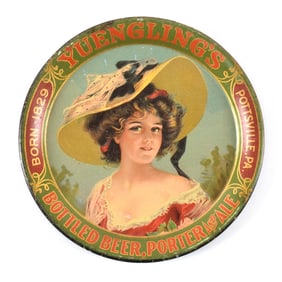 Yuenglings Bottled Beers Pre-Prohibition Tip Tray