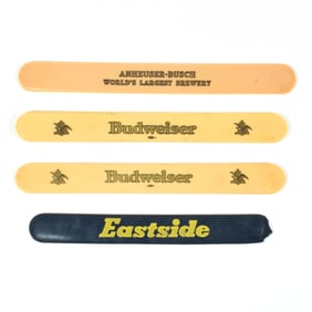 Foam Scrapers - Lot of 15 Assorted - 14 Different - BUD EASTSIDE PEARL COUNTRY CLUB