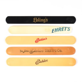 New York Foam Scrapers - Lot of 14 Different - EHRETS EBLING GOLDENROD HORTON KINGS