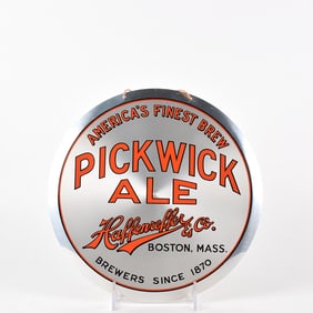 Haffenreffer Pickwick Ale LEYSE Sign MINTY SCARCE