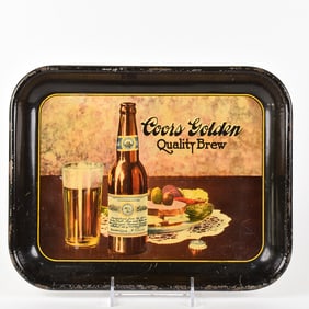 Coors Golden Prohibition Era Serving Tray