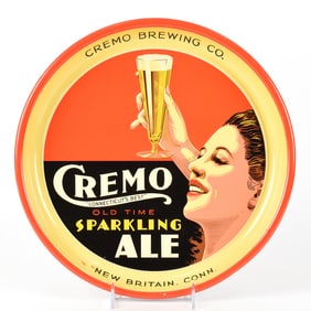 Cremo Old Time Sparkling Ale Tray LADY MINTY