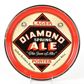 Diamond Spring Ale Lager Porter Tray OUTSTANDING