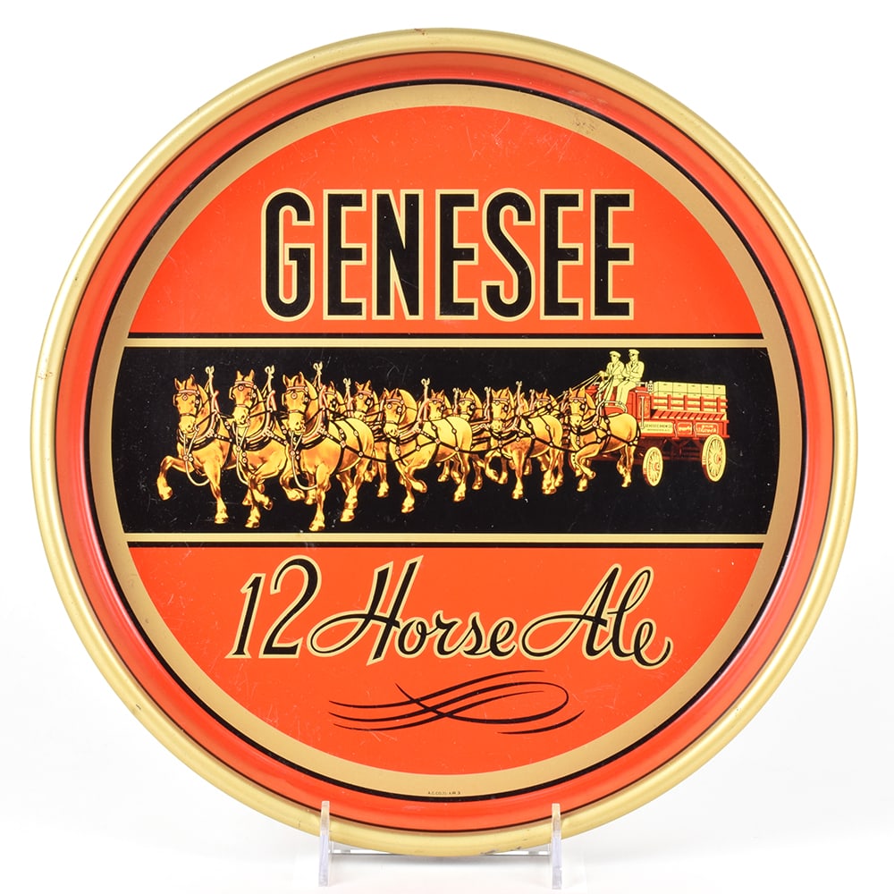 Genesee 12 Horse Ale Serving Tray (1 of 2)