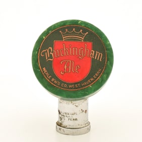 Buckingham Ale Wehle Torpedo Tap Knob SCARCE MINTY