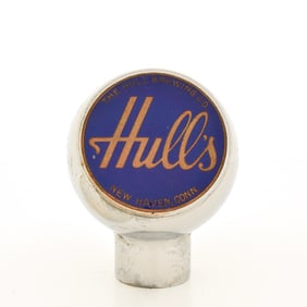Hulls Chrome Porcelain Ball Tap Knob OUTSTANDING